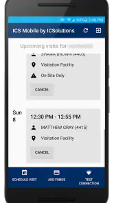 ICS Mobile screenshot
