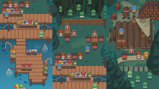 Idle Outpost: Upgrade Games screenshot