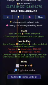 Idle Trillionaire: Money Game screenshot