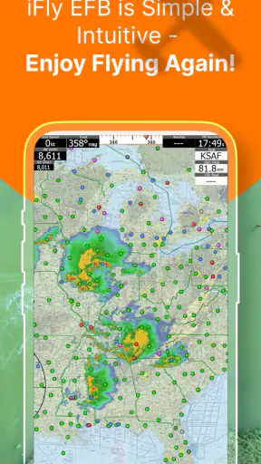 iFly EFB screenshot 1