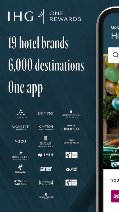 IHG Hotels & Rewards screenshot 1