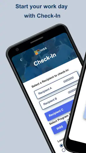 IHSS EVV Mobile App screenshot 1