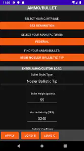 Impact Ballistics screenshot
