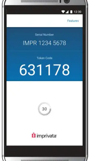 Imprivata ID screenshot 1