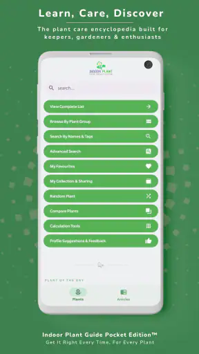 Indoor Plant Guide Pocket Ed. screenshot 1