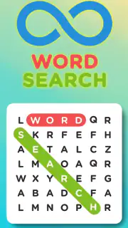 Infinite Word Search Puzzles screenshot 1