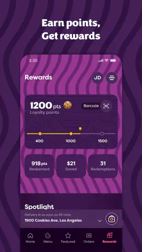 Insomnia Cookies screenshot 1