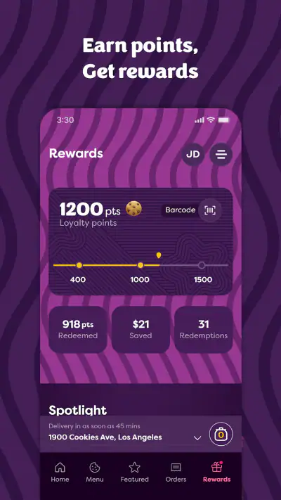 Insomnia Cookies screenshot 1