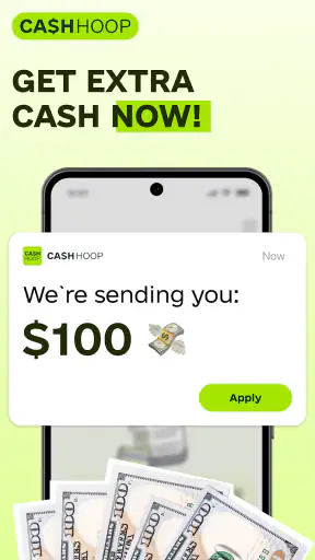 Instant Cash Advance: CashHoop screenshot 1