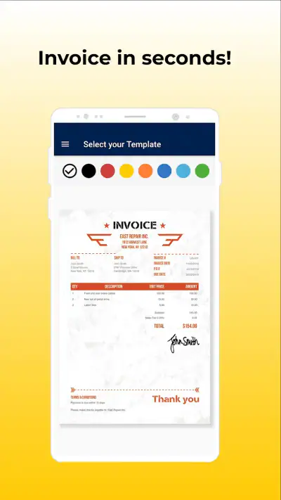 Invoice Maker by Invoice Home screenshot 1