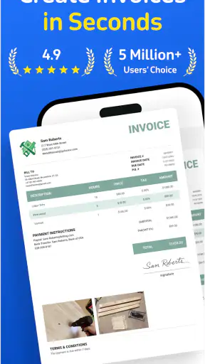 Invoice Maker & Estimate Maker screenshot 1