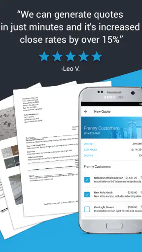 Invoice Maker & Estimating App screenshot 1