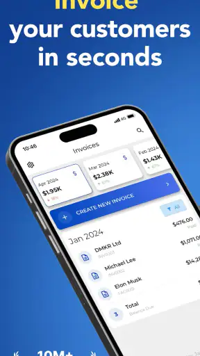 Invoice Maker - Invoice Fly screenshot 1