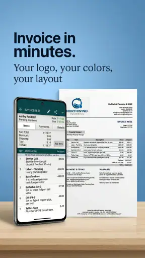 Invoice Maker - MobileBiz Pro screenshot 1