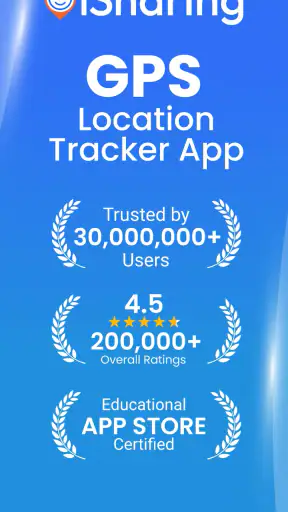 iSharing: GPS Location Tracker screenshot 1