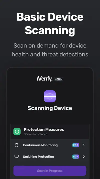 iVerify Basic screenshot 1