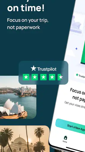 iVisa: ETA, eVisa, NZeTA, Visa screenshot 1