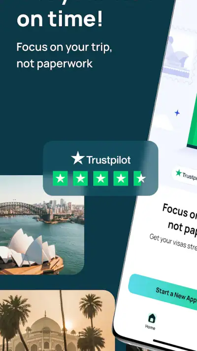 iVisa: ETA, eVisa, NZeTA, Visa screenshot 1