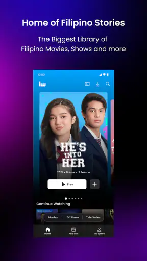iWant screenshot 1