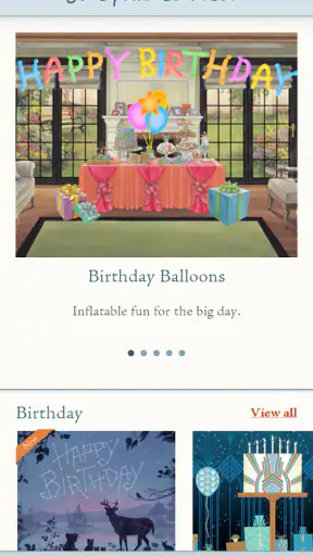 Jacquie Lawson Ecards screenshot 1