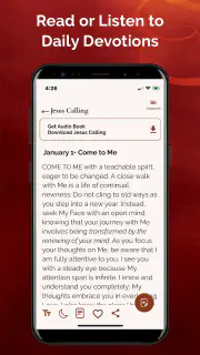 Jesus Calling Daily Devotional screenshot 2