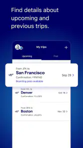 JetBlue - Book & manage trips screenshot