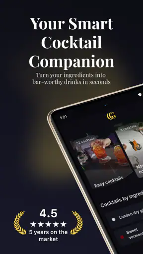 Jigger: Cocktail Drink Recipes screenshot 1