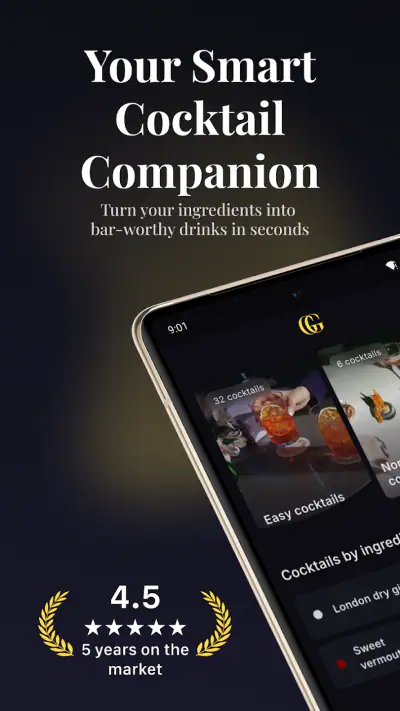 Jigger: Cocktail Drink Recipes screenshot 1