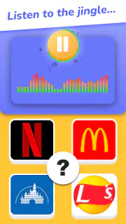 Jingle Quiz: logo music trivia screenshot 1
