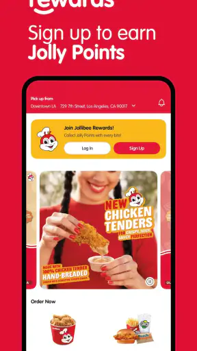 Jollibee - Order & Rewards screenshot 1