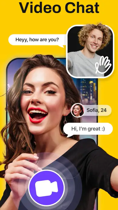 Juds - Random Live Video Chat screenshot 1