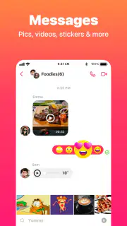 JusTalk - Video Chat & Calls screenshot 2