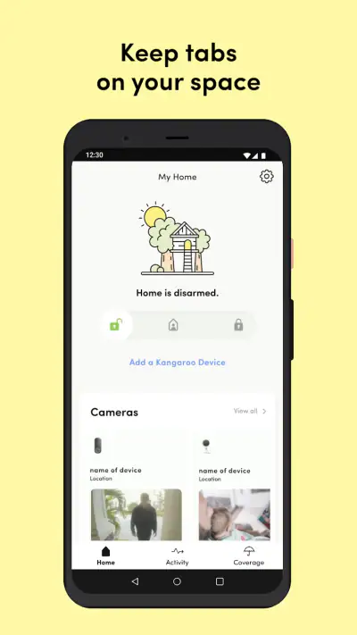 Kangaroo: Simple Home Security screenshot 1