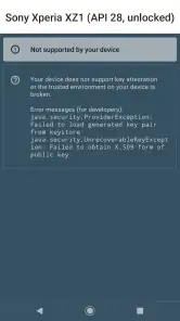 Key Attestation Demo screenshot