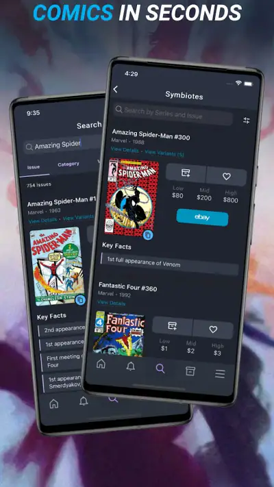 Key Collector Comics screenshot 1