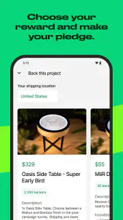 Kickstarter screenshot 3