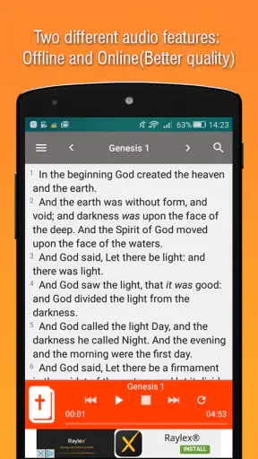King James Bible - KJV Offline screenshot 1