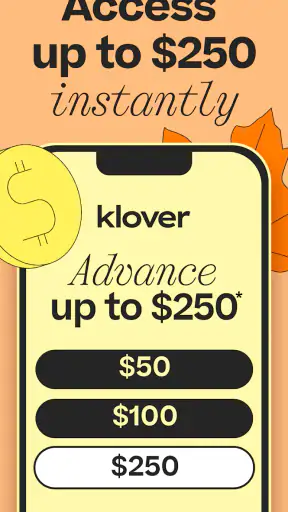 Klover - Instant Cash Advance screenshot 1