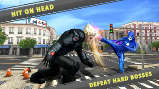 kungfu city fighting game screenshot