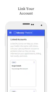 Labcorp | Patient screenshot