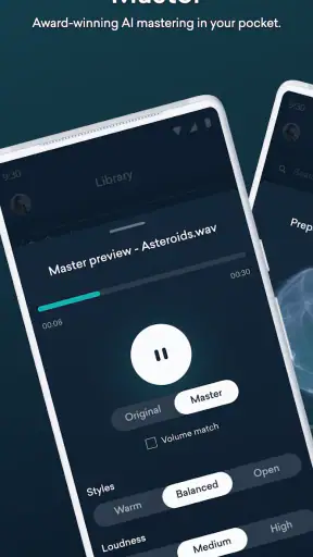 LANDR - Master & Release Music screenshot 1