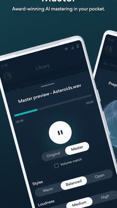 LANDR - Master & Release Music screenshot 1