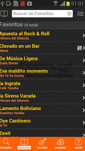 Latin Chords (LaCuerda PRO) screenshot 1