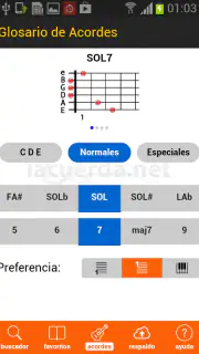 Latin Chords (LaCuerda PRO) screenshot 4