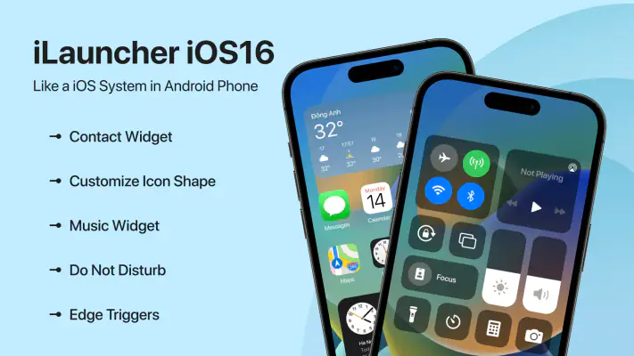 Launcher iOS16 - iLauncher screenshot 1