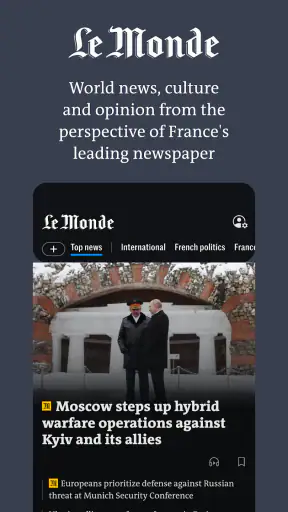 Le Monde, Live News screenshot 1