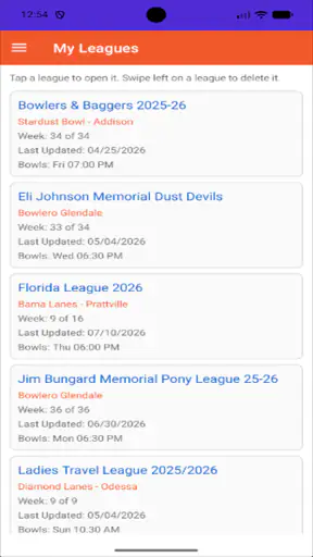League Secretary screenshot 1