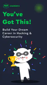 Learn Ethical Hacking: HackerX screenshot