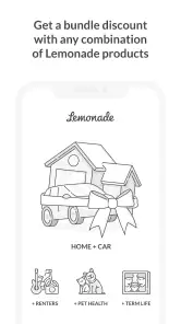 Lemonade Insurance screenshot