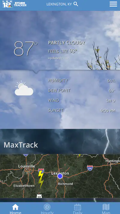 LEX18 Storm Tracker Weather screenshot 1